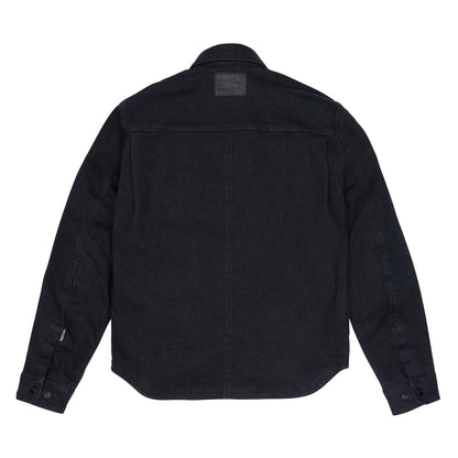 Indian Motorcycle Men's Canyon Denim Overshirt, Black - L - 283336306