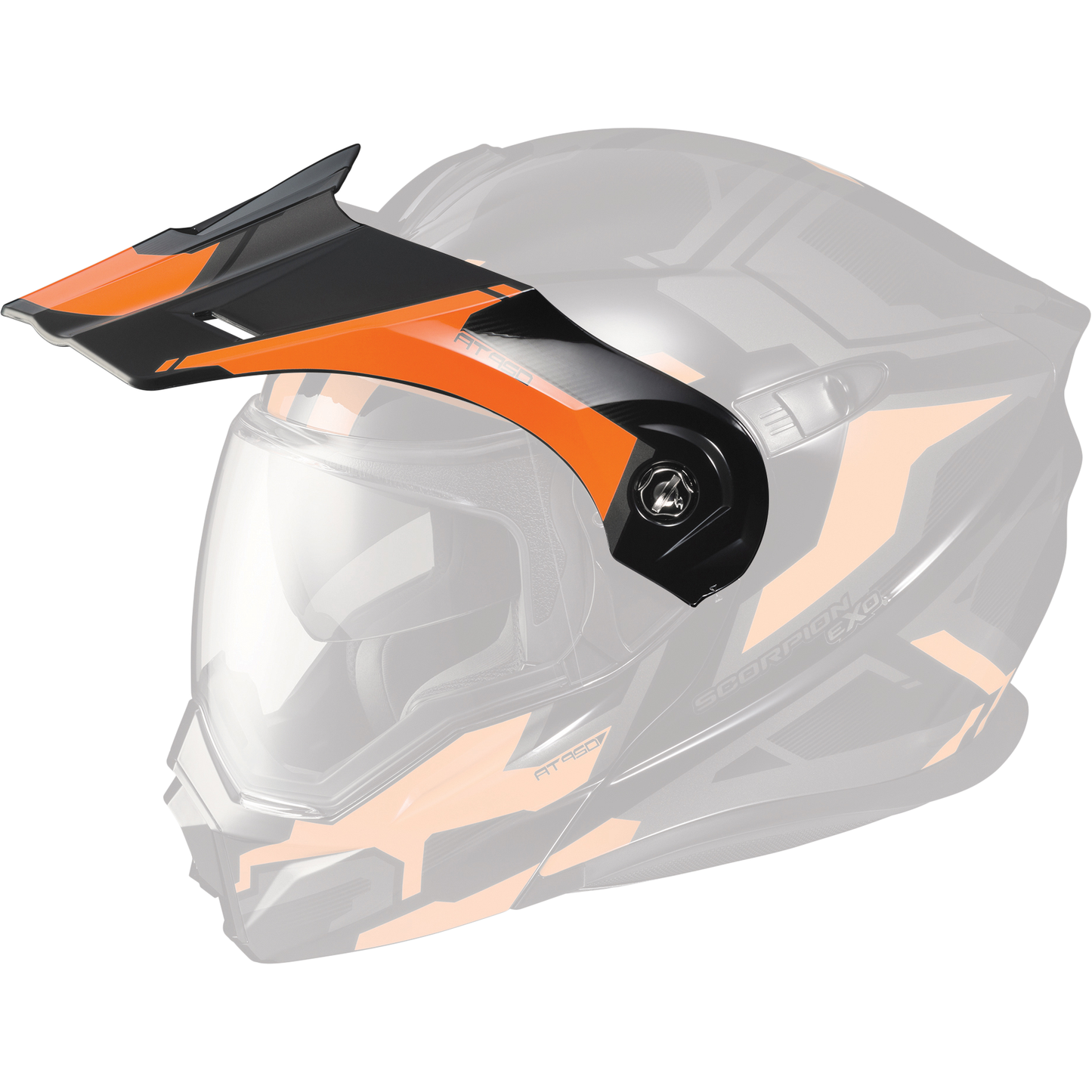 Exo At950 Helmet Peak Visor Ellwood Orange