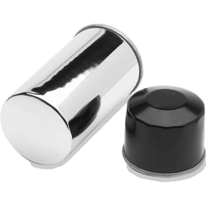 Twin Power Twin Cam and M8 Black Oil Filter Replaces H-D 63731-99A with Backflow Valve