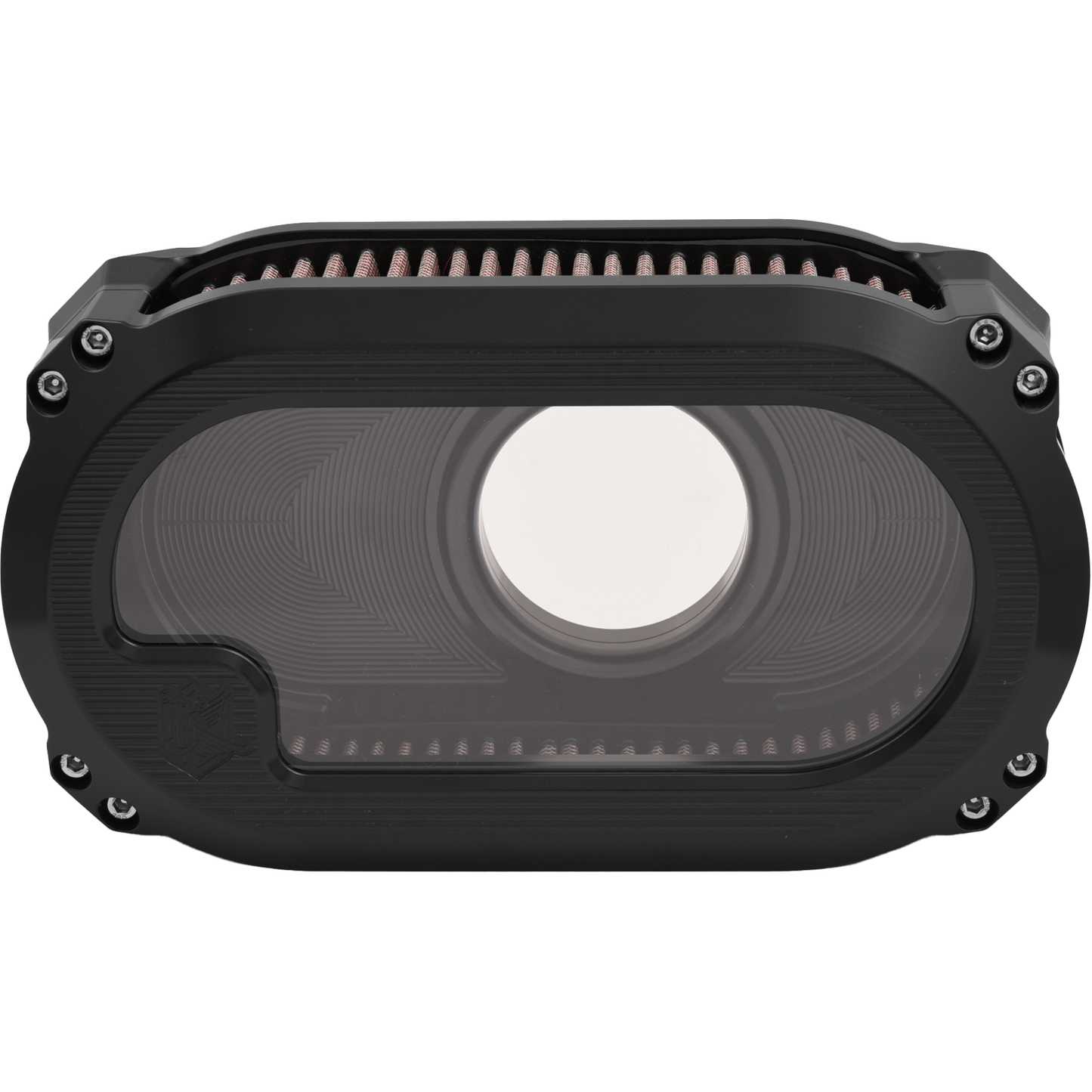 Nl M8 Air Cleaner W/Glass Black W/Black