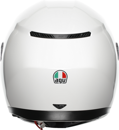 AGV K3 Helmet - Mono - White - XS 2118381004-022-XS