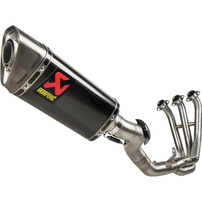 AKRAPOVIC Racing Line Exhaust System - Carbon Fiber - Yamaha Tracer 9 S-Y9R20-APC