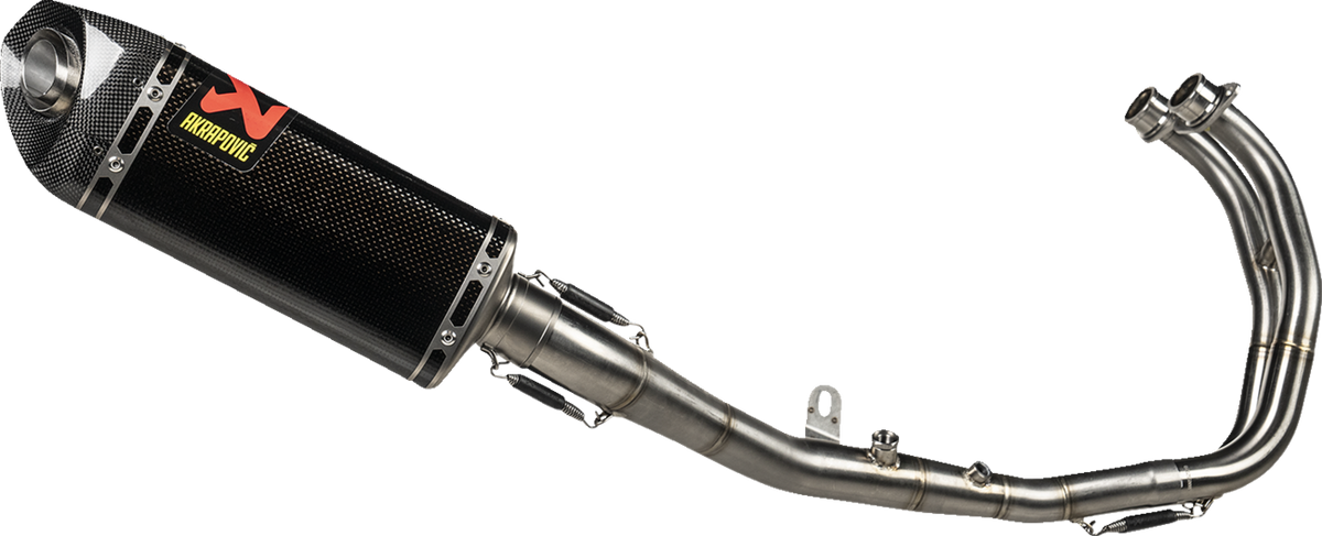 AKRAPOVIC Racing Line Exhaust System - Carbon Fiber - Yamaha R3 & MT-03 S-Y3R3-APC