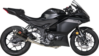 AKRAPOVIC Racing Line Exhaust System - Carbon Fiber - Yamaha R3 & MT-03 S-Y3R3-APC