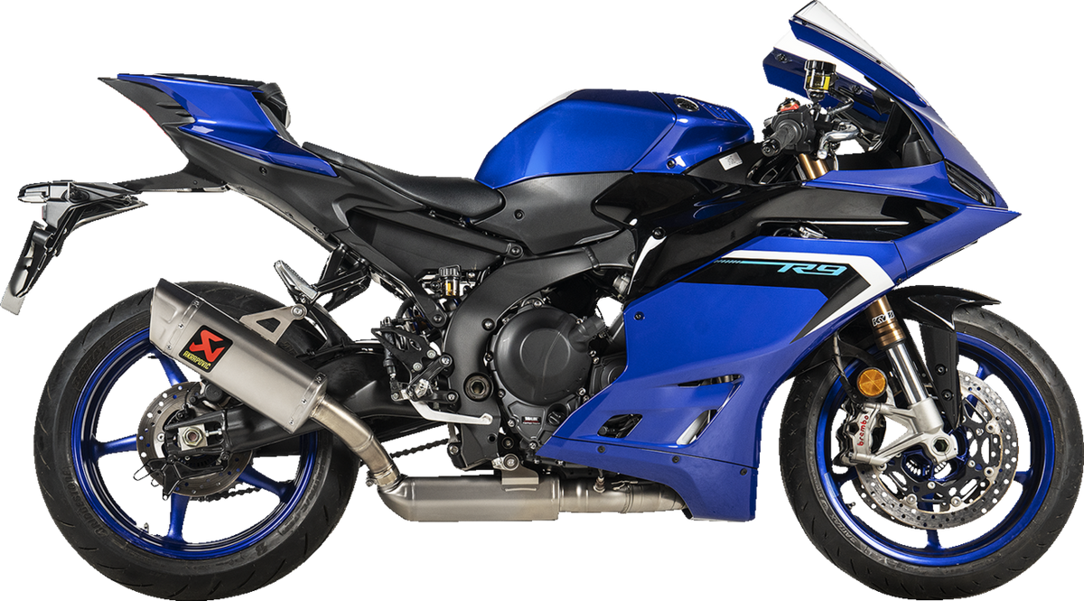 AKRAPOVIC Racing Line Exhaust System - Titanium - Yamaha R9 S-Y9R17-HAPT