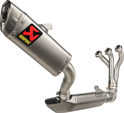 AKRAPOVIC Racing Line Exhaust System - Titanium - Yamaha R9 S-Y9R17-HAPT