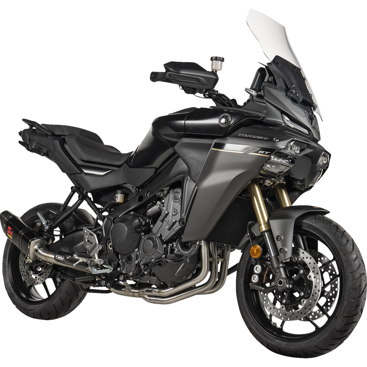 AKRAPOVIC Racing Line Exhaust System - Carbon Fiber - Yamaha Tracer 9 S-Y9R20-APC