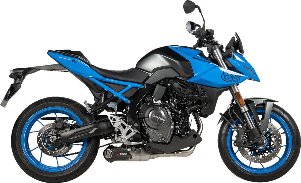 AKRAPOVIC Racing Line Exhaust System - Stainless Steel - Suzuki GSX-8S & GSX-8R S-S8R1-HHAKESS