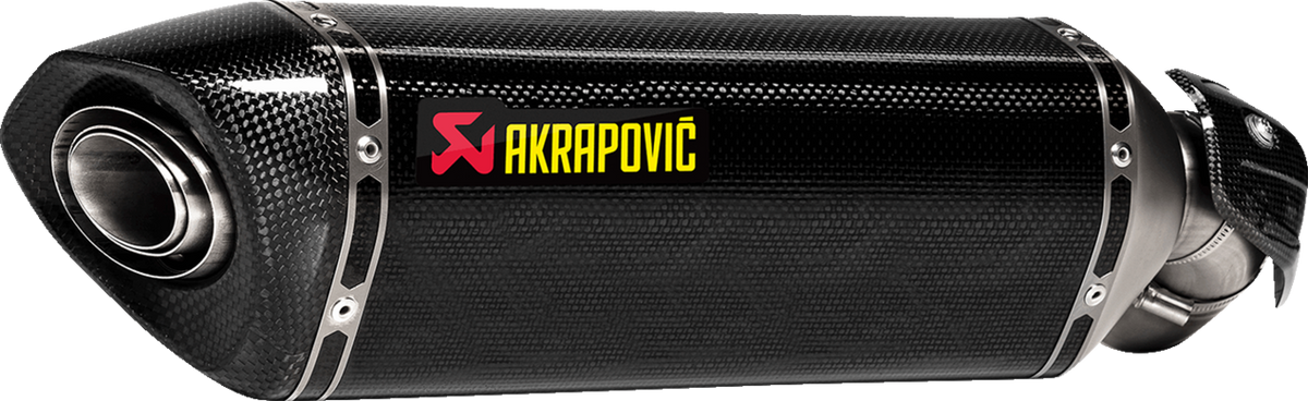 AKRAPOVIC Slip-On Line Muffler - Carbon Fiber - Kawasaki Ninja 1000 SX & Ninja 1100 SX S-K10SO32-HRC
