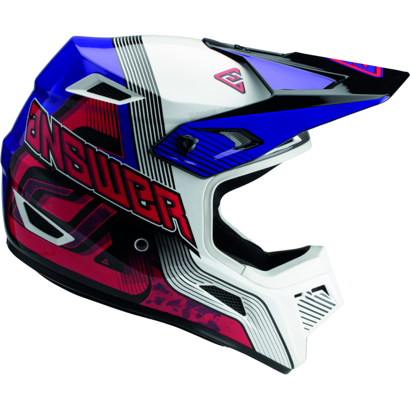 
                      
                        Answer AR1 Vendetta Helmet Red/White/Purple Youth - Small
                      
                    