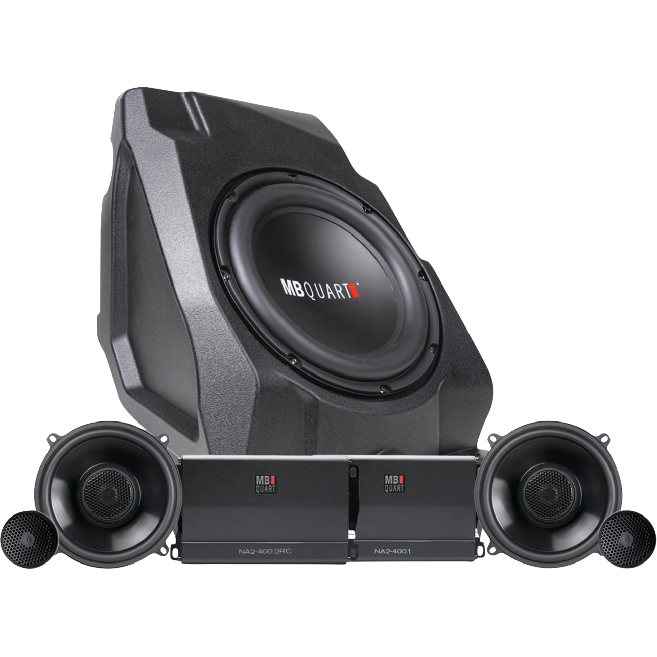 MB QUART Audio Kit - Stage 3 - RZR w/ Ride Command MBQRPSTG3RCUP1