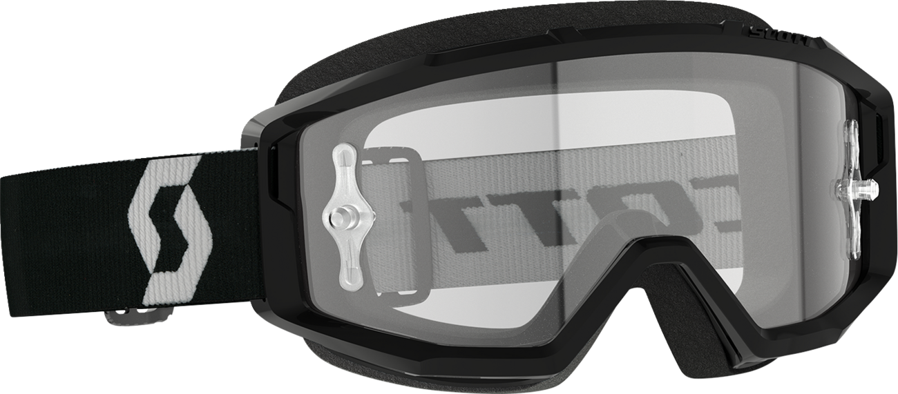 SCOTT Primal Goggle - Black/White - Clear Works Lens 278598-1007113