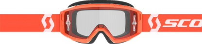 SCOTT Primal Goggle - Orange/White - Clear Works Lens 278598-1362113