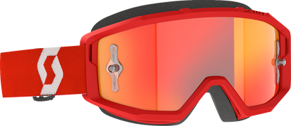 SCOTT Primal Goggle - Red/White - Orange Chrome Works Lens 2785971005280