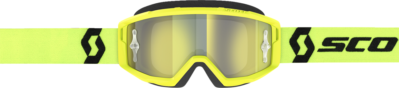 SCOTT Primal Goggle - Yellow/Black - Yellow Chrome Works Lens 2785971017289