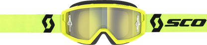 SCOTT Primal Goggle - Yellow/Black - Yellow Chrome Works Lens 2785971017289