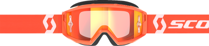 SCOTT Primal Goggle - Orange/White - Orange Chrome Works Lens 2785971362280