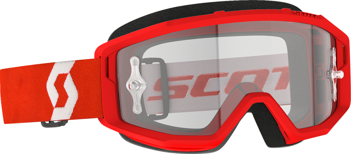 SCOTT Primal Goggle - Red/White - Clear Works Lens 278598-1005113