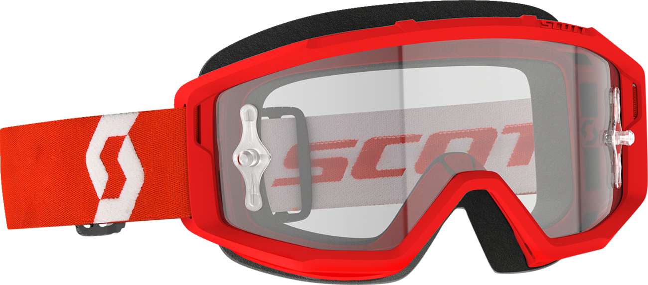 SCOTT Primal Goggle - Red/White - Clear Works Lens 278598-1005113
