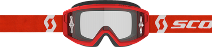 SCOTT Primal Goggle - Red/White - Clear Works Lens 278598-1005113