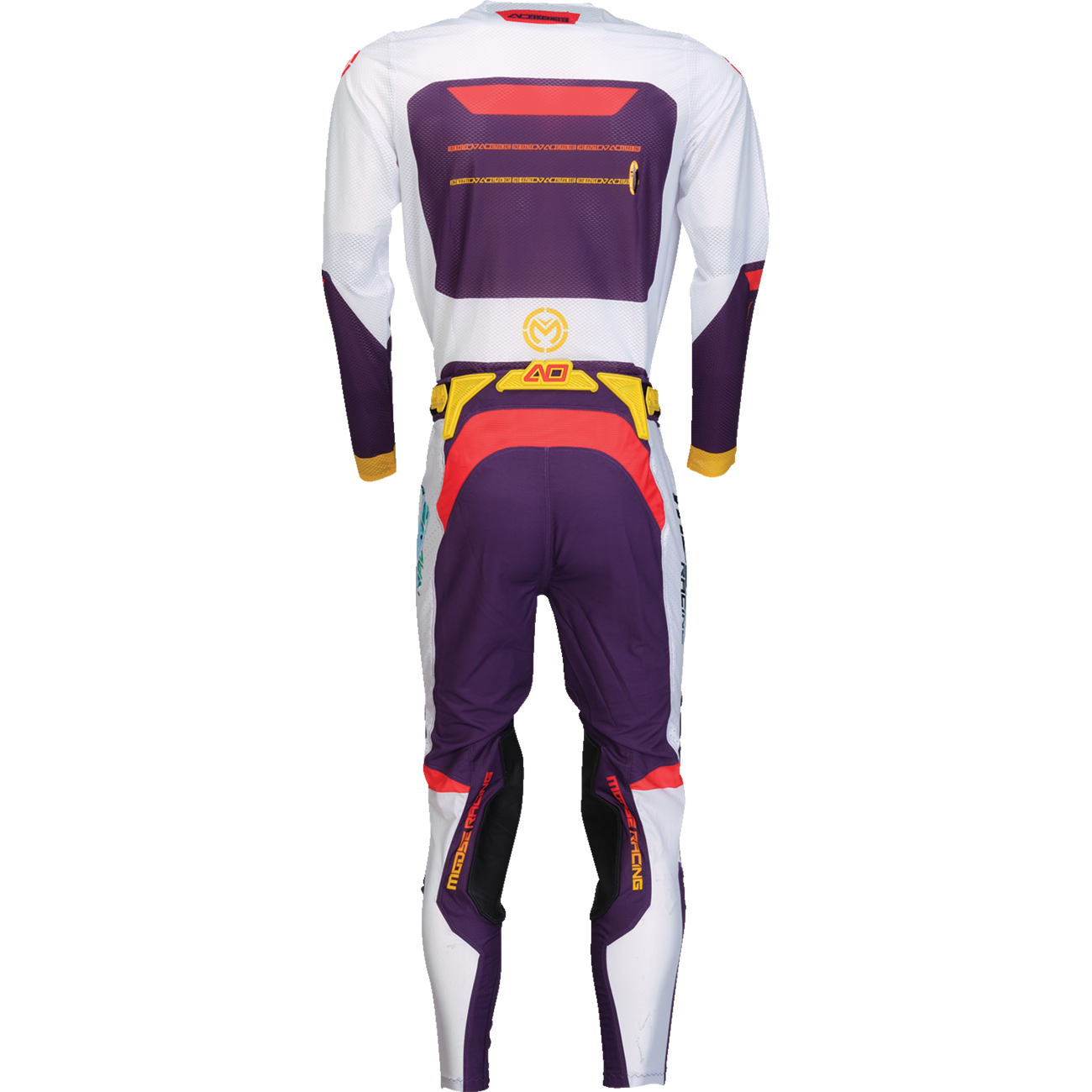 MOOSE OFFROAD Alpha One Pants - Purple/Red - US 28 2901-12061