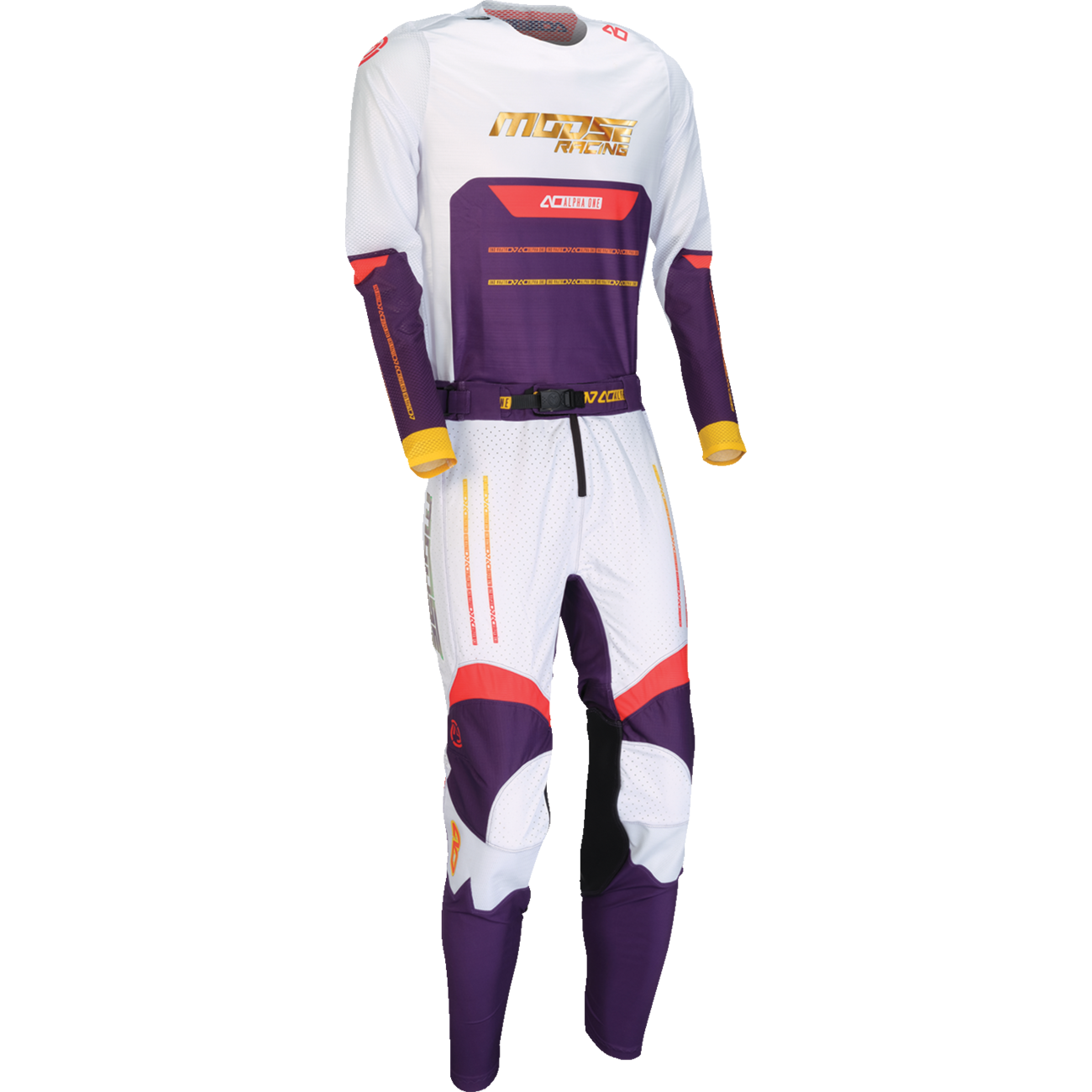MOOSE OFFROAD Alpha One Pants - Purple/Red - US 28 2901-12061