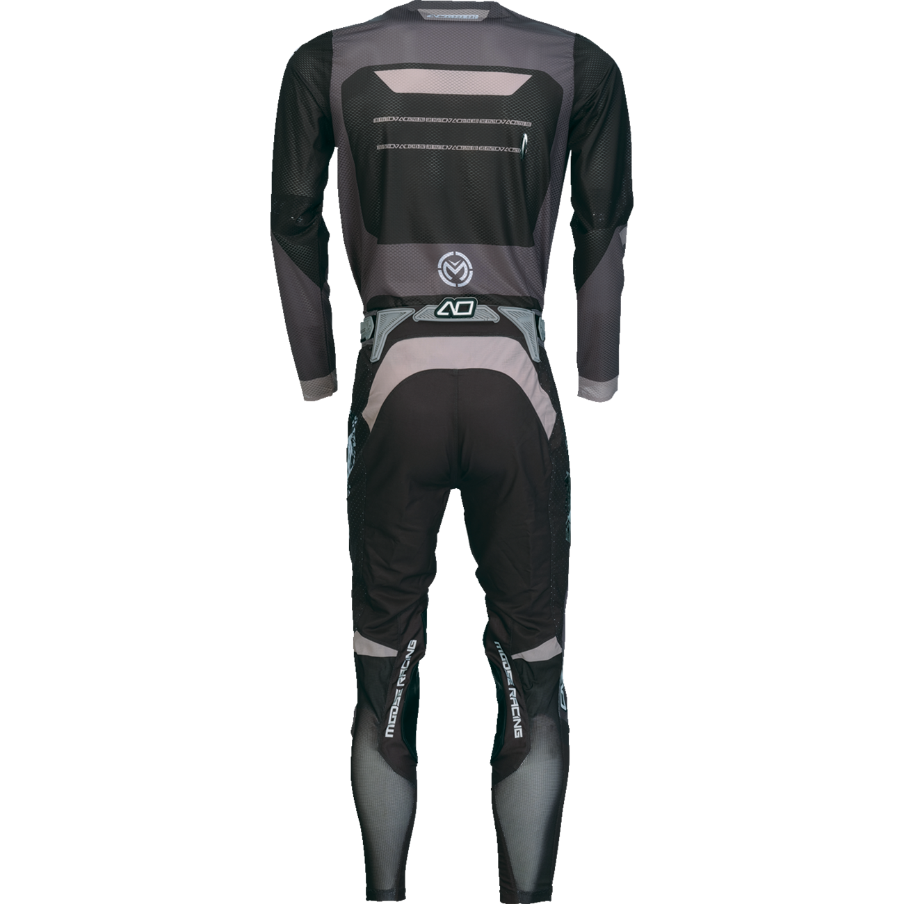 MOOSE OFFROAD Alpha One Jersey - Black/Gray - Large 2910-8299