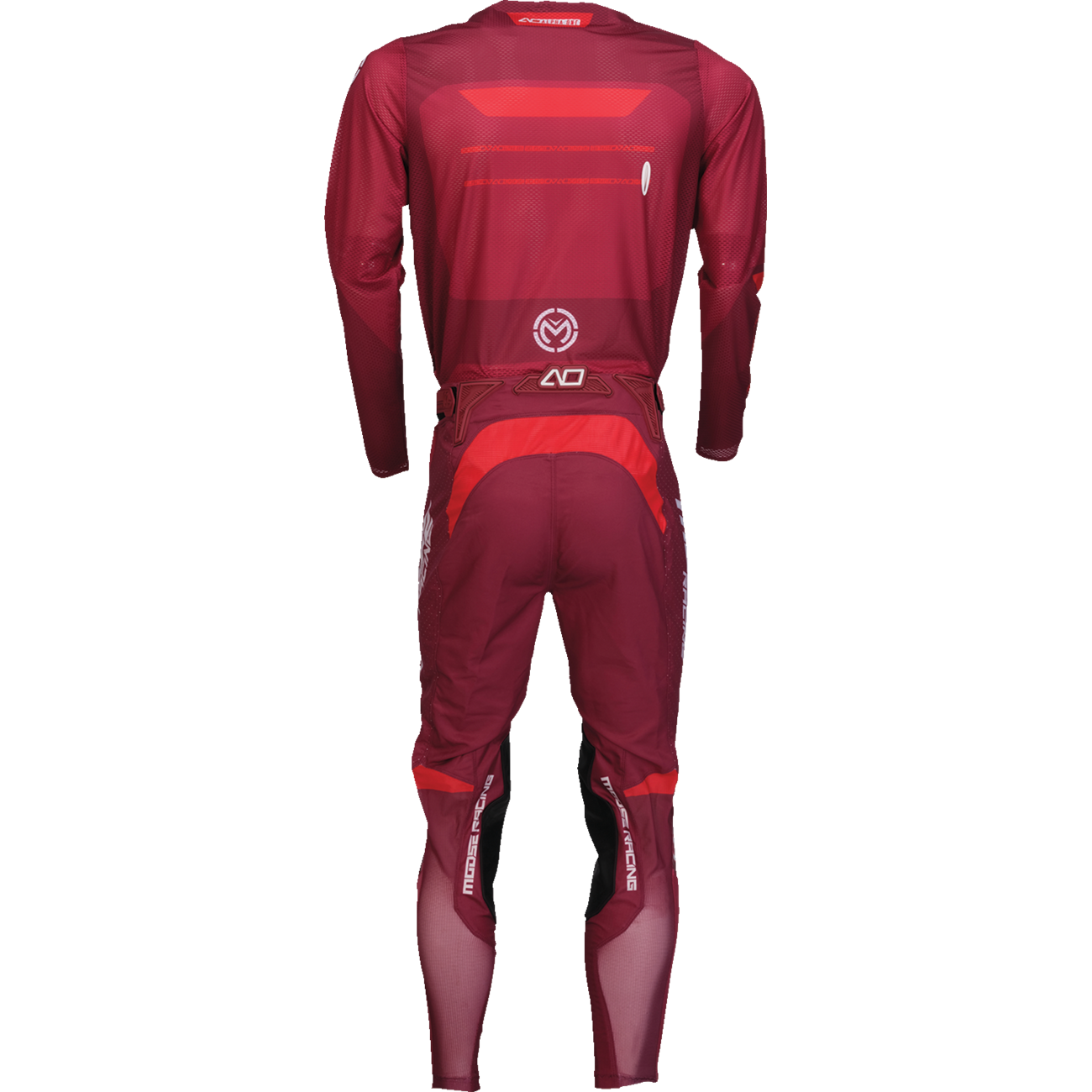 MOOSE OFFROAD Alpha One Jersey - Burgundy/White - XL 2910-8314