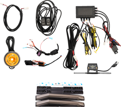 RAVEK Turn Signal Kit - Amber - White Running Light - KWF1000 Ridge 67-4001