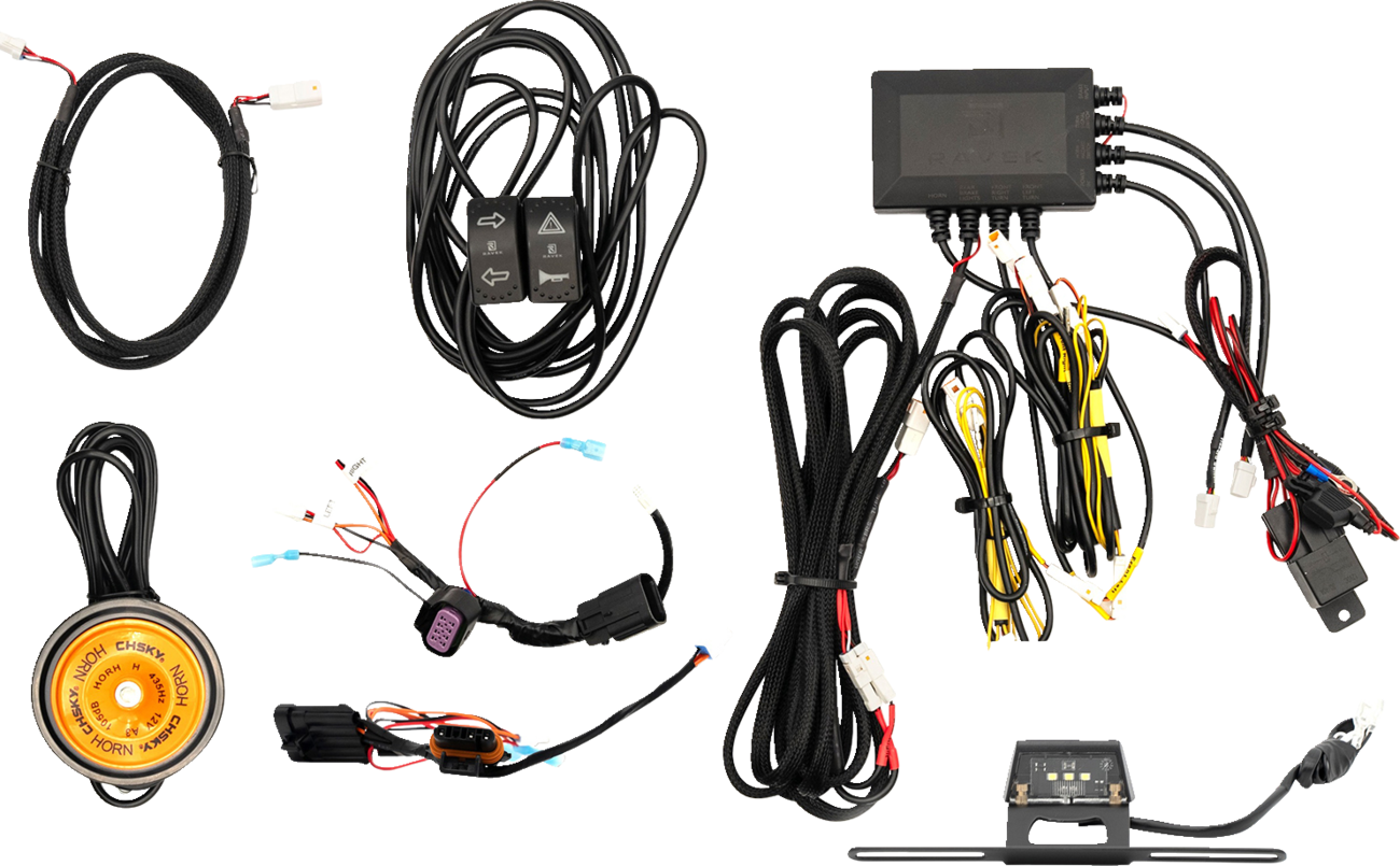 RAVEK Turn Signal Kit - Amber - White Running Light - CFMOTO UFORCE U10 68-1000