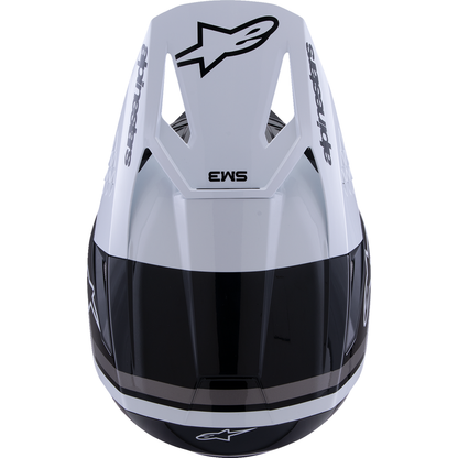 ALPINESTARS SM3 Helmet - Radium - Gloss Black/White/Gray - XS 8300826-1546-XS