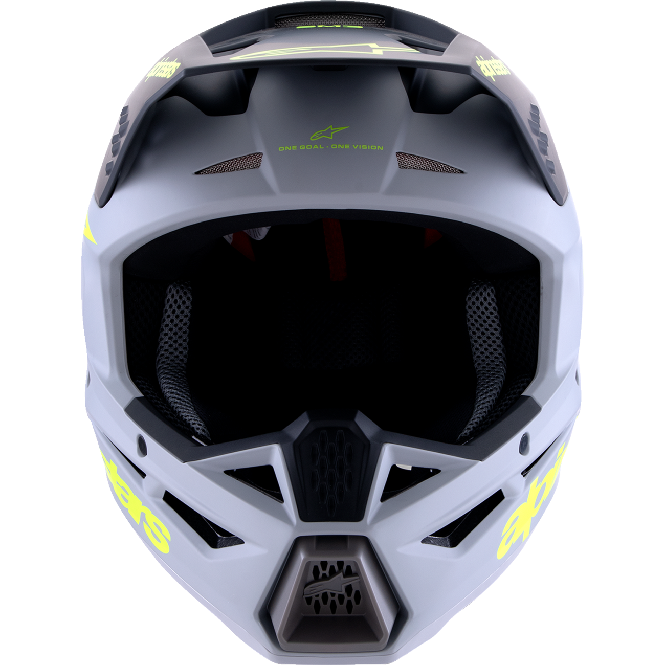 ALPINESTARS SM3 Helmet - Radium - Matte Gray/Black/Yellow Fluo - XL 8300826-9510-XL