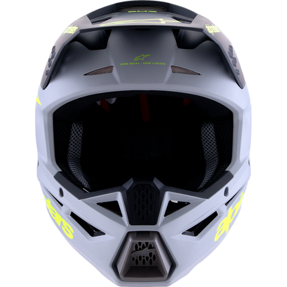 ALPINESTARS SM3 Helmet - Radium - Matte Gray/Black/Yellow Fluo - XL 8300826-9510-XL