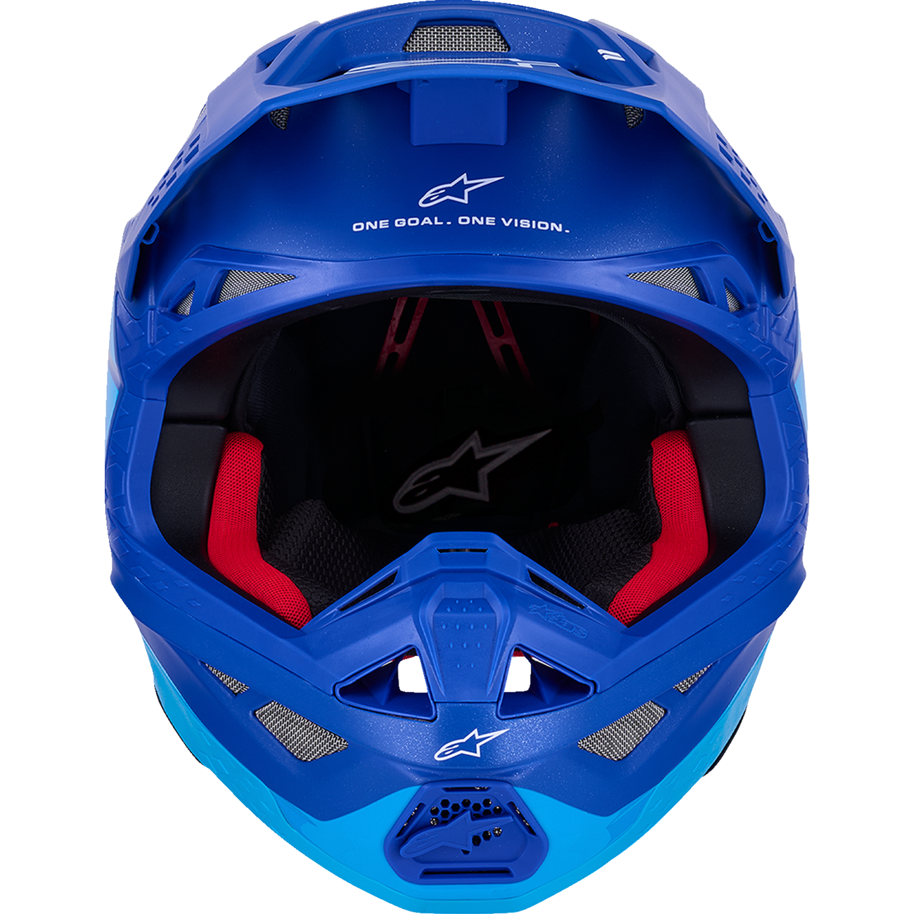 ALPINESTARS Supertech M10 Helmet - Flood - MIPS? - Blue/Black Carbon - XS 8301023-7282-XS