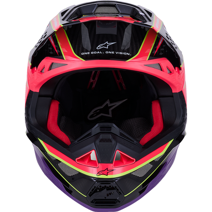 ALPINESTARS Supertech M10 Helmet - MIPS? - Era - Gloss Pink/Violet/Yellow Fluo - XL 8301223-3145-XL