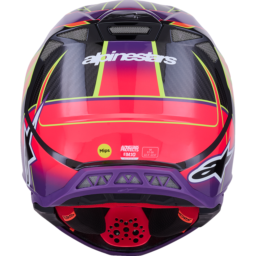 
                      
                        ALPINESTARS Supertech M10 Helmet - MIPS? - Era - Gloss Pink/Violet/Yellow Fluo - 2XL 8301223-3145-XXL
                      
                    