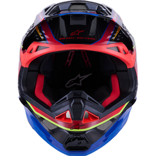 ALPINESTARS Supertech M10 Helmet - MIPS? - Era - Gloss Blue/Red/Yellow Fluo - XL 8301223-7356-XL