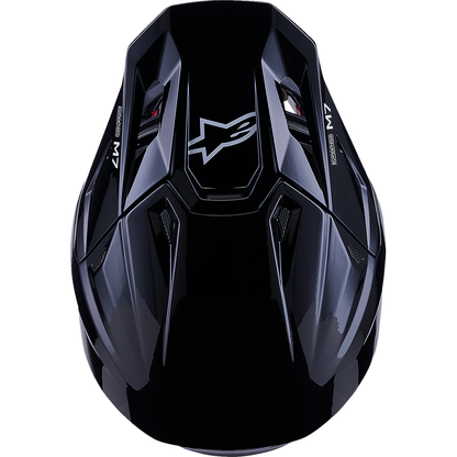 ALPINESTARS SM7 Helmet - Solid - Gloss Black - XS 8301426-1180-XS
