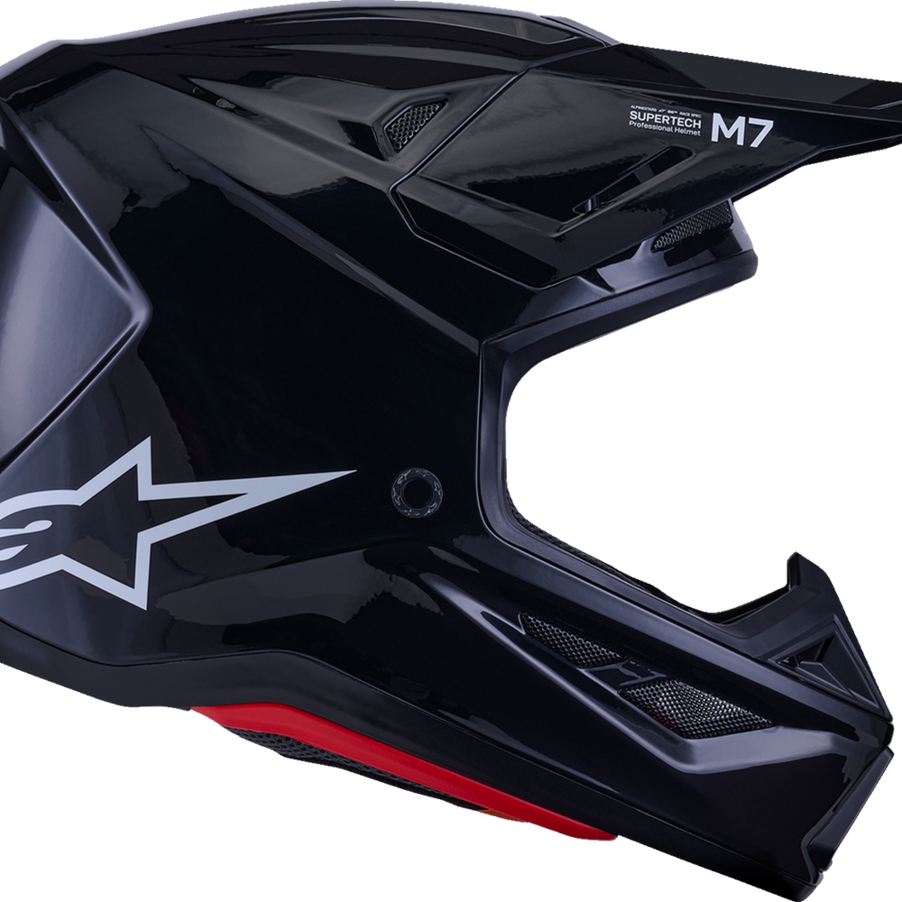 
                      
                        ALPINESTARS SM7 Helmet - Solid - Gloss Black - Small 8301426-1180-S
                      
                    