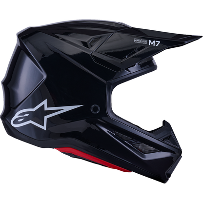 ALPINESTARS SM7 Helmet - Solid - Gloss Black - XL 8301426-1180-XL