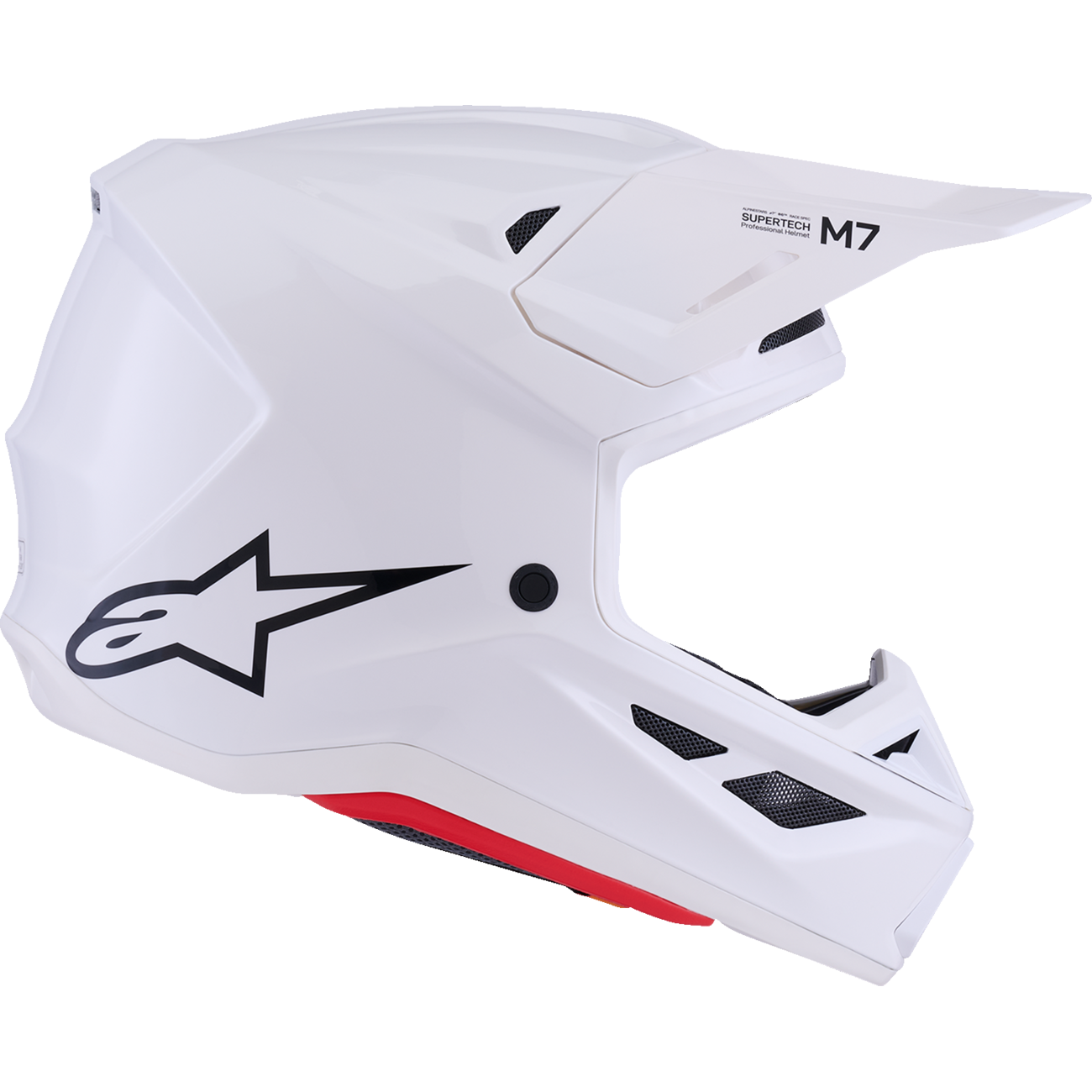 ALPINESTARS SM7 Helmet - Solid - Gloss White - XS 8301426-2180-XS