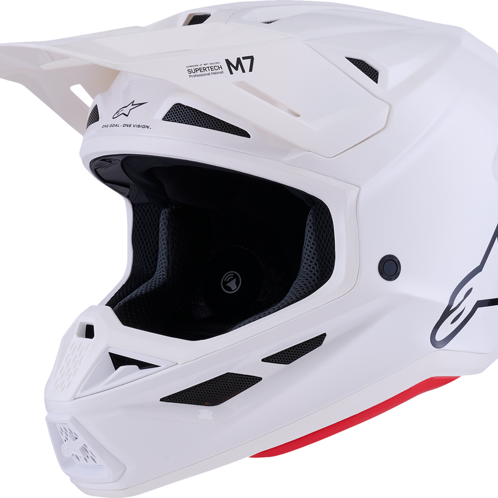 ALPINESTARS SM7 Helmet - Solid - Gloss White - Small 8301426-2180-S