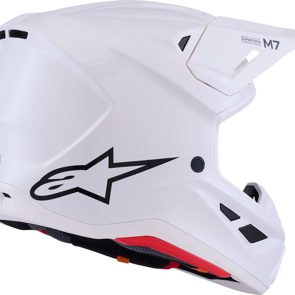 
                      
                        ALPINESTARS SM7 Helmet - Solid - Gloss White - Small 8301426-2180-S
                      
                    