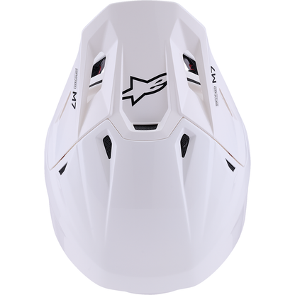 ALPINESTARS SM7 Helmet - Solid - Gloss White - Large 8301426-2180-L