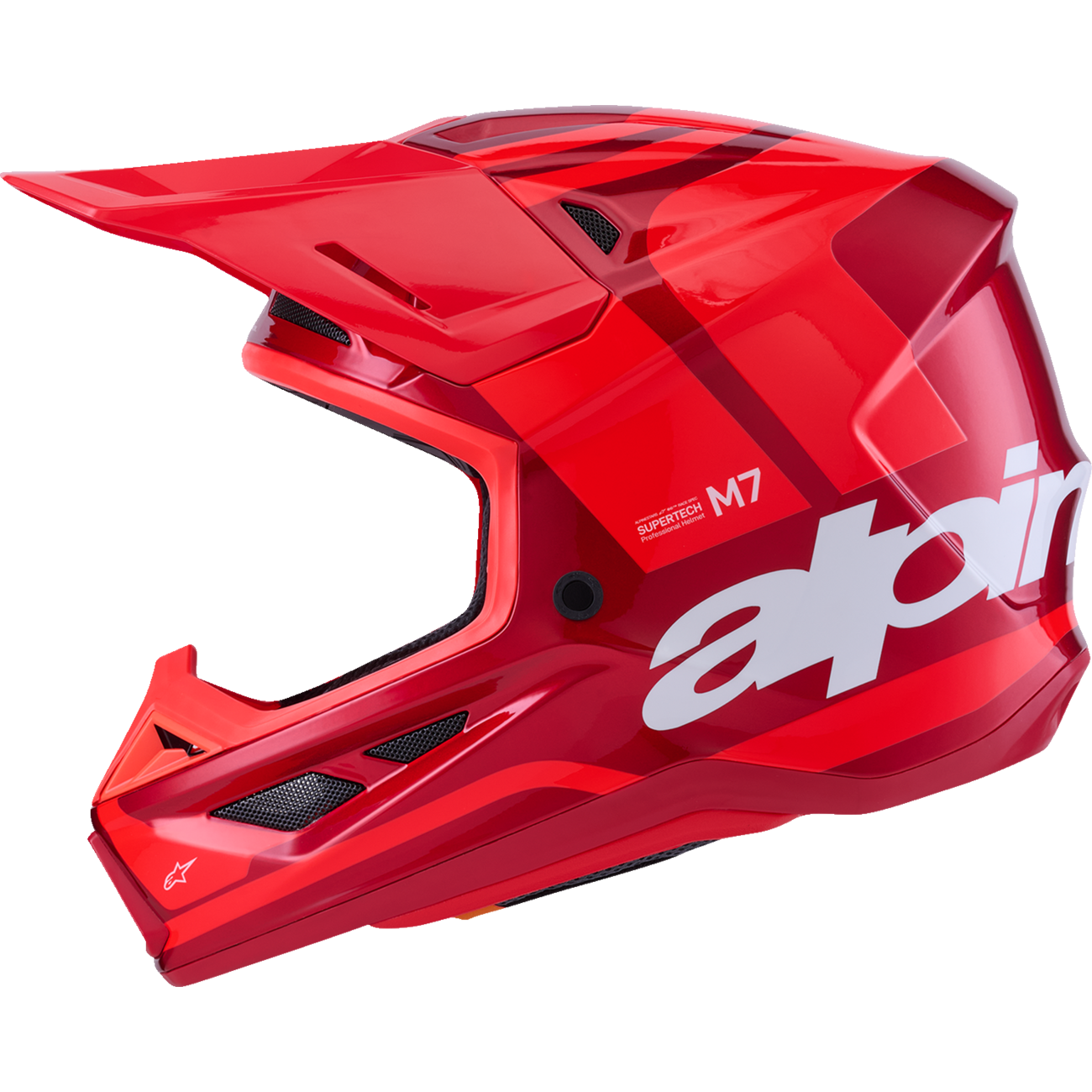 ALPINESTARS SM7 Helmet - Core - Gloss Red - XL 8301826-3127-XL