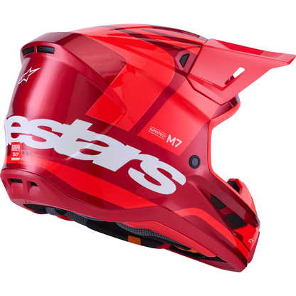 ALPINESTARS SM7 Helmet - Core - Gloss Red - XL 8301826-3127-XL