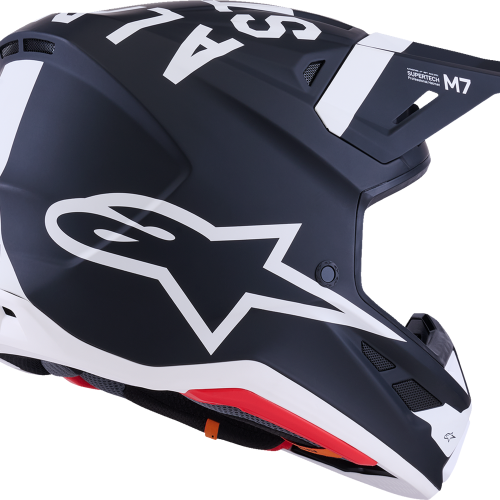 
                      
                        ALPINESTARS SM7 Helmet - Dasher - Matte Black/White - Small 8302226-1121-S
                      
                    