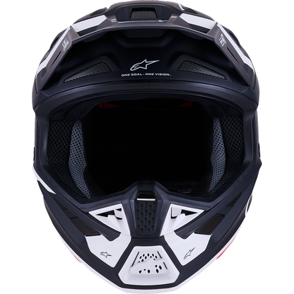 ALPINESTARS SM7 Helmet - Dasher - Matte Black/White - Small 8302226-1121-S