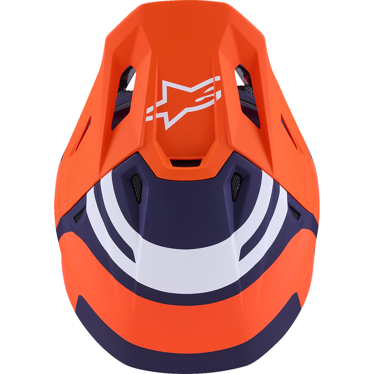 ALPINESTARS SM7 Helmet - Core - Matte Orange/Blue - XL 8301826-408-XL