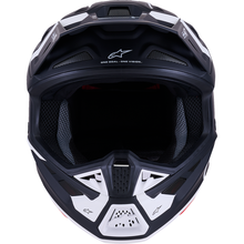 ALPINESTARS SM7 Helmet - Dasher - Matte Black/White - 2XL 8302226-1121-XXL